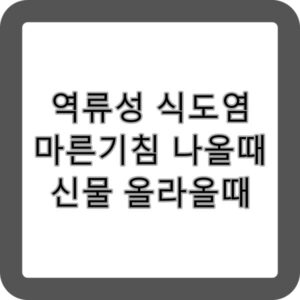 역류성식도염